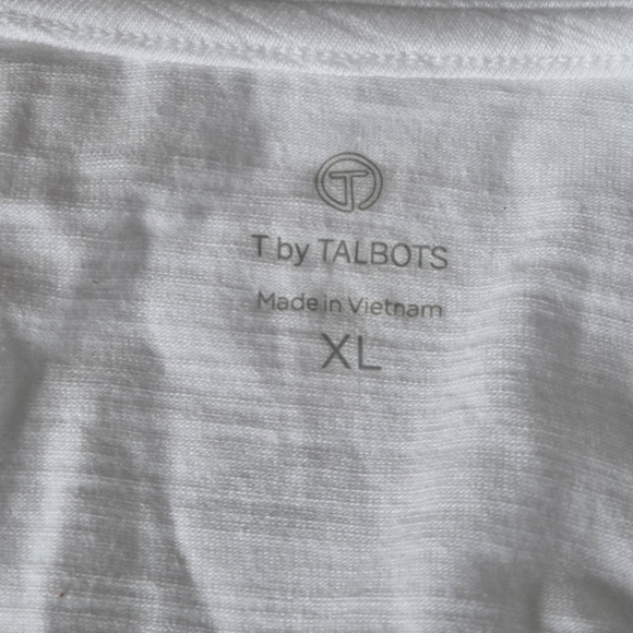 Talbots White Sleeveless Tank Top - Picture 6 of 6